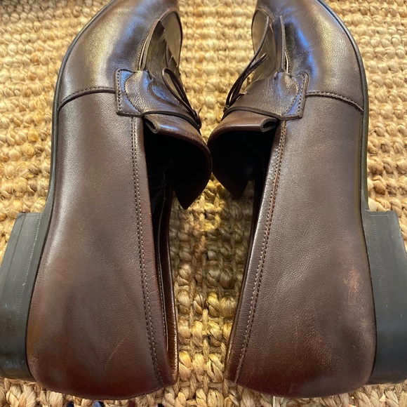 Salvatore Ferragamo brown dress shoes Men’s 10 - Picture 9 of 10